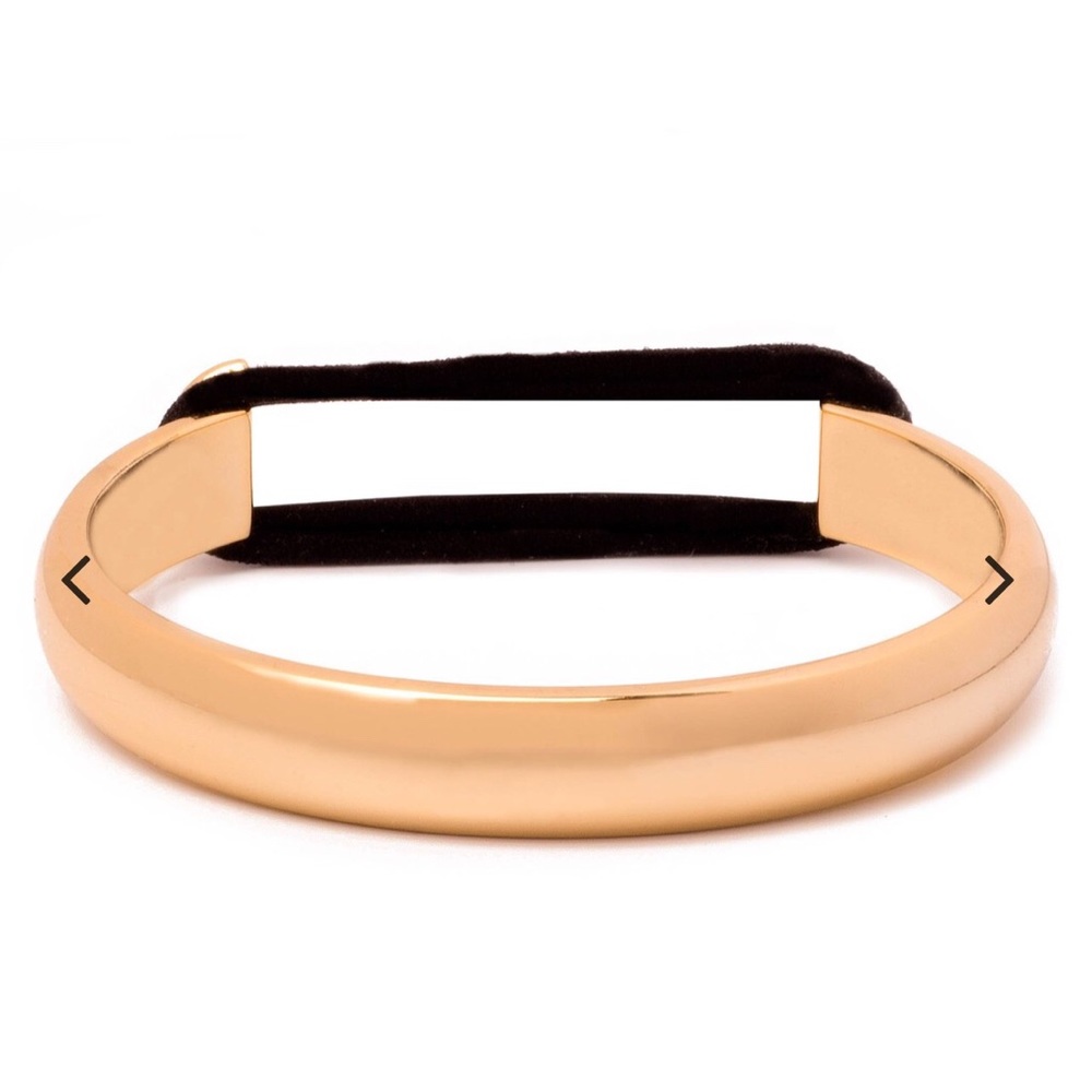 ♦️FINAL♦️HAIR TIE HOLDER & WRIST CUFF IN GOLD - Picture 2 of 5